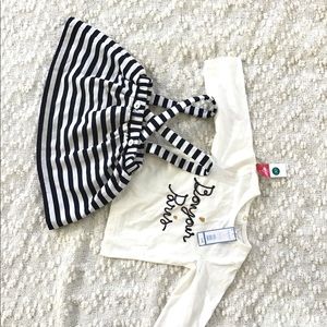 Jacadi T-shirt and Robe Chasuble / 18 months